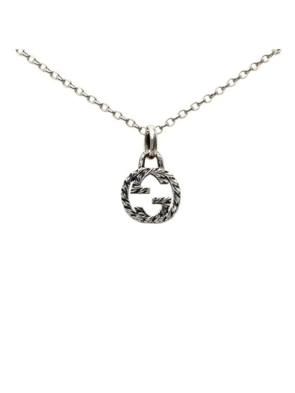 Gucci Interlocking G Necklace Silver